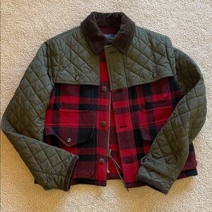 Ralph Lauren Red and Black Plaid Jacket